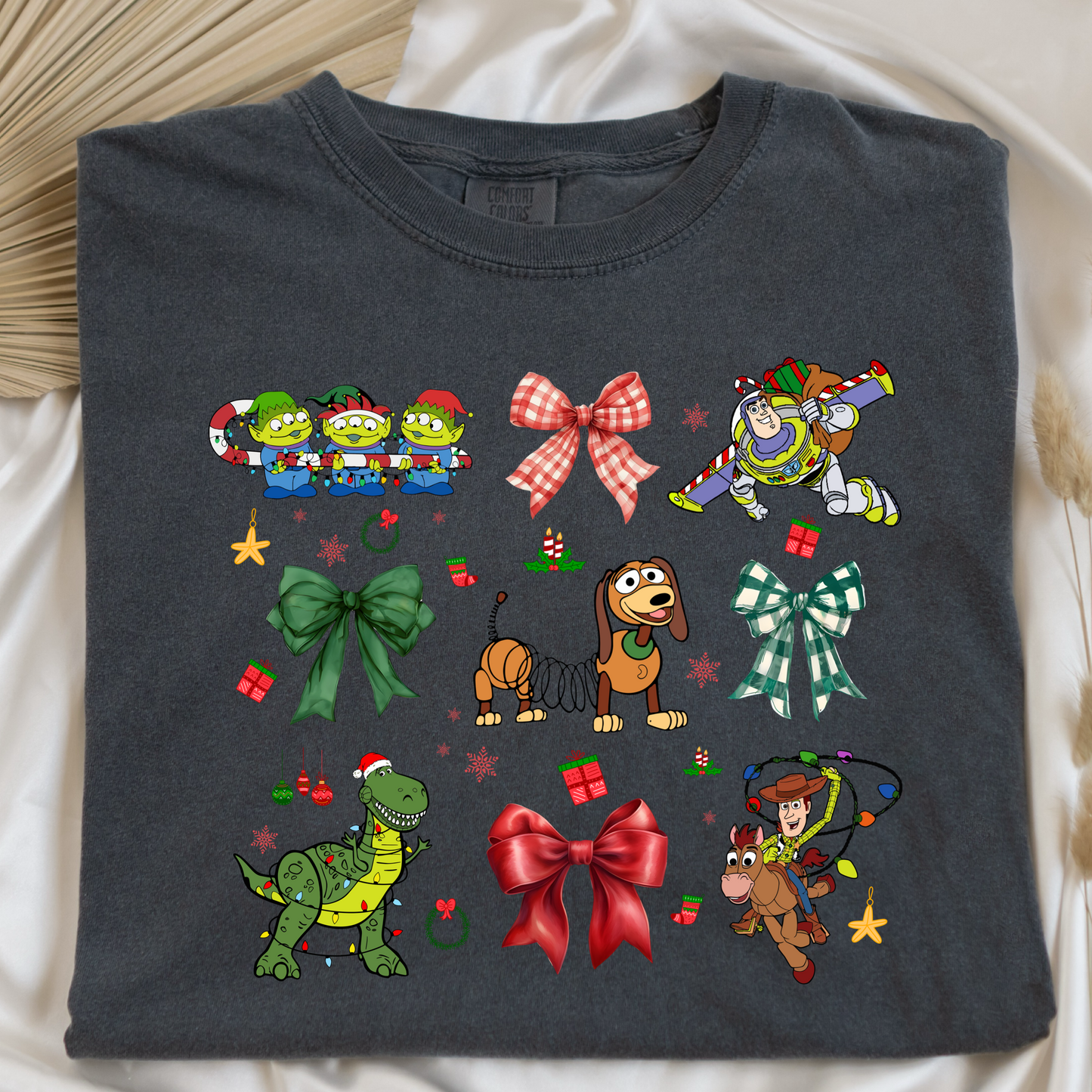 Toy Story Christmas Coquette Graphic Tee
