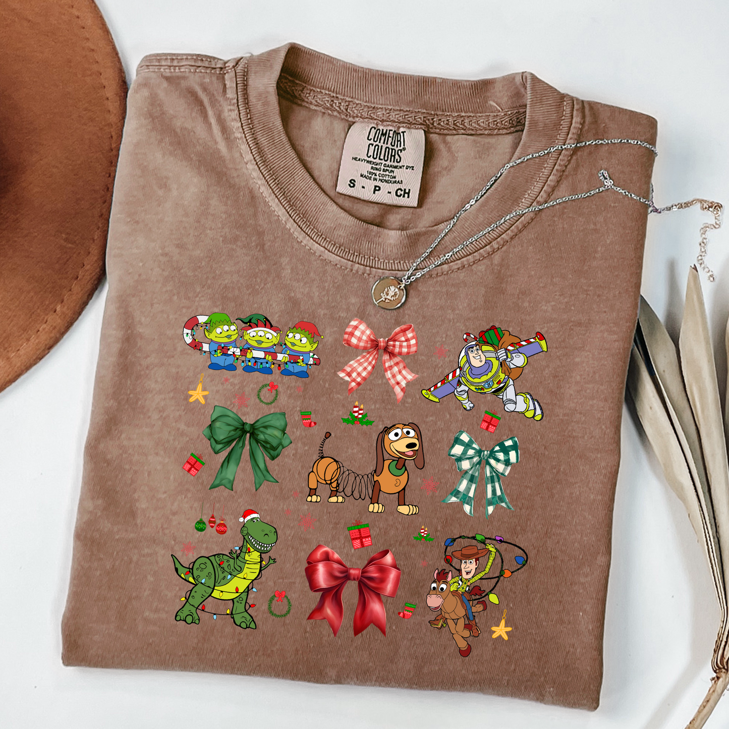 Toy Story Christmas Coquette Graphic Tee