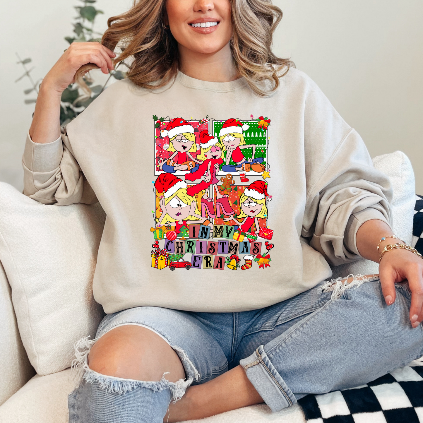 Lizzie McGuire In My Christmas Era Crewneck & Hoodie