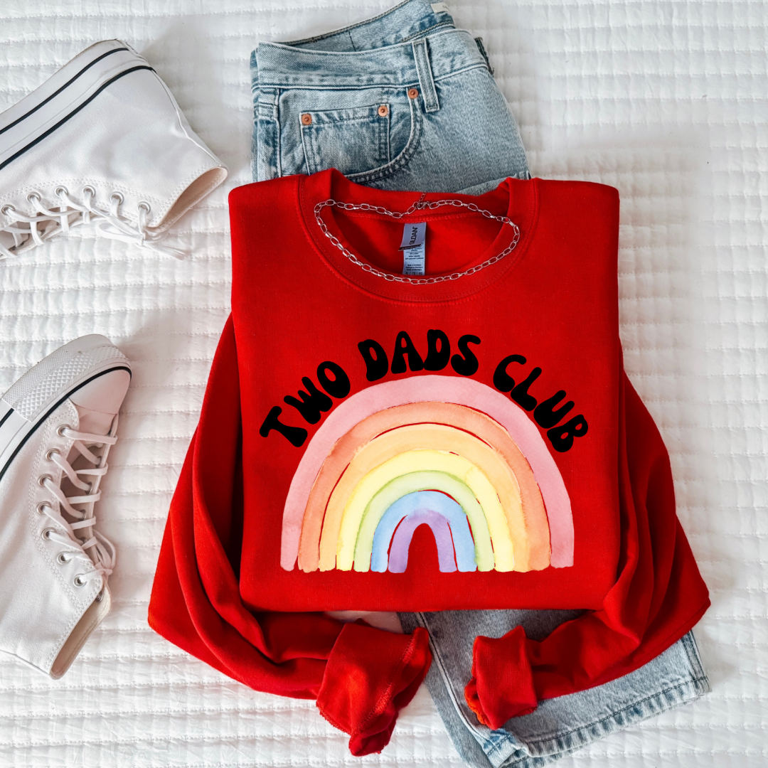 Two Dads Club Youth Crewneck