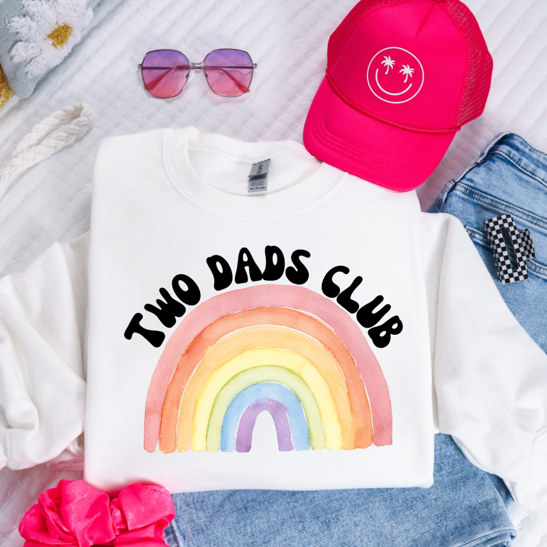 Two Dads Club Youth Crewneck