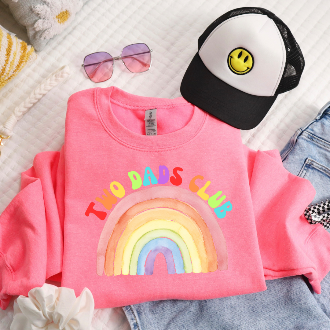 Two Dads Club Youth Crewneck