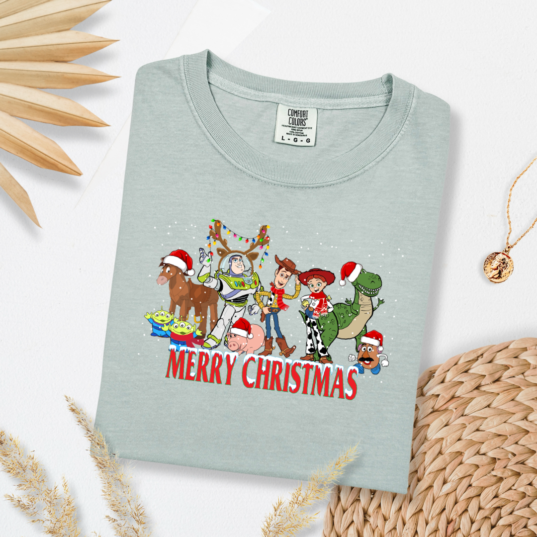Merry Christmas Toy Story Graphic Tee