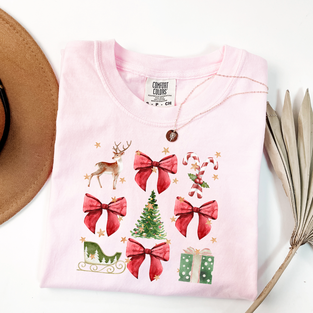 Coquette Christmas Graphic Tees