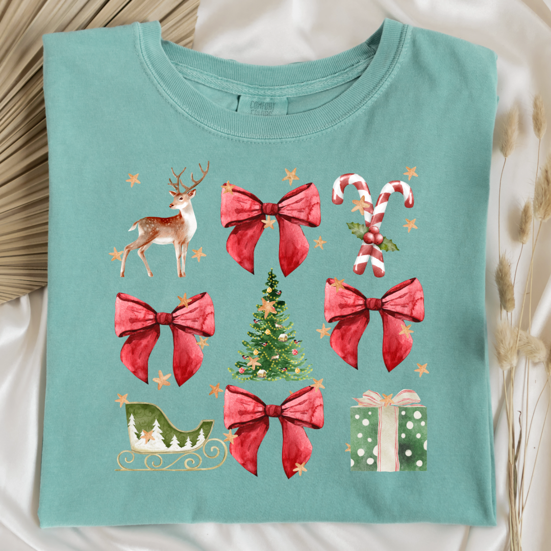Coquette Christmas Graphic Tees