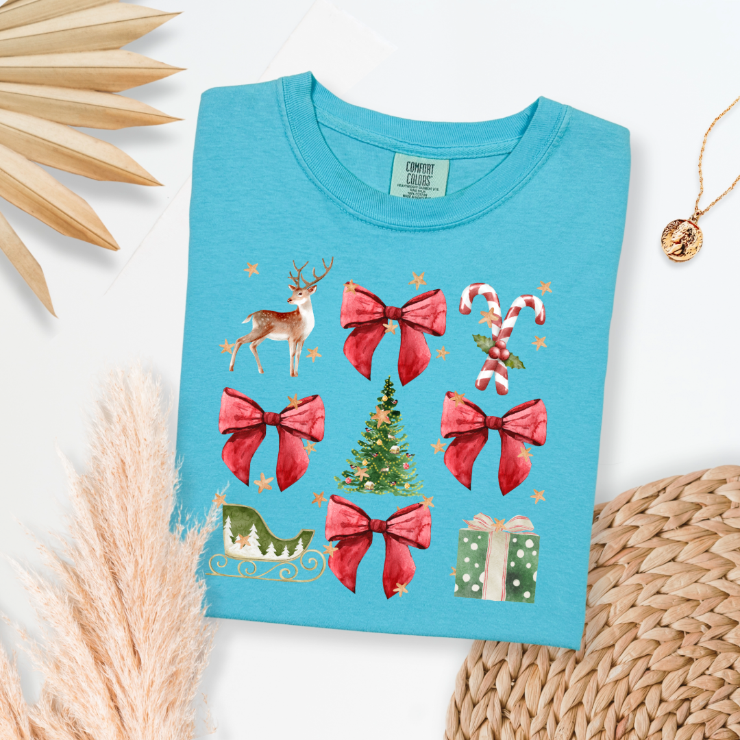 Coquette Christmas Graphic Tees
