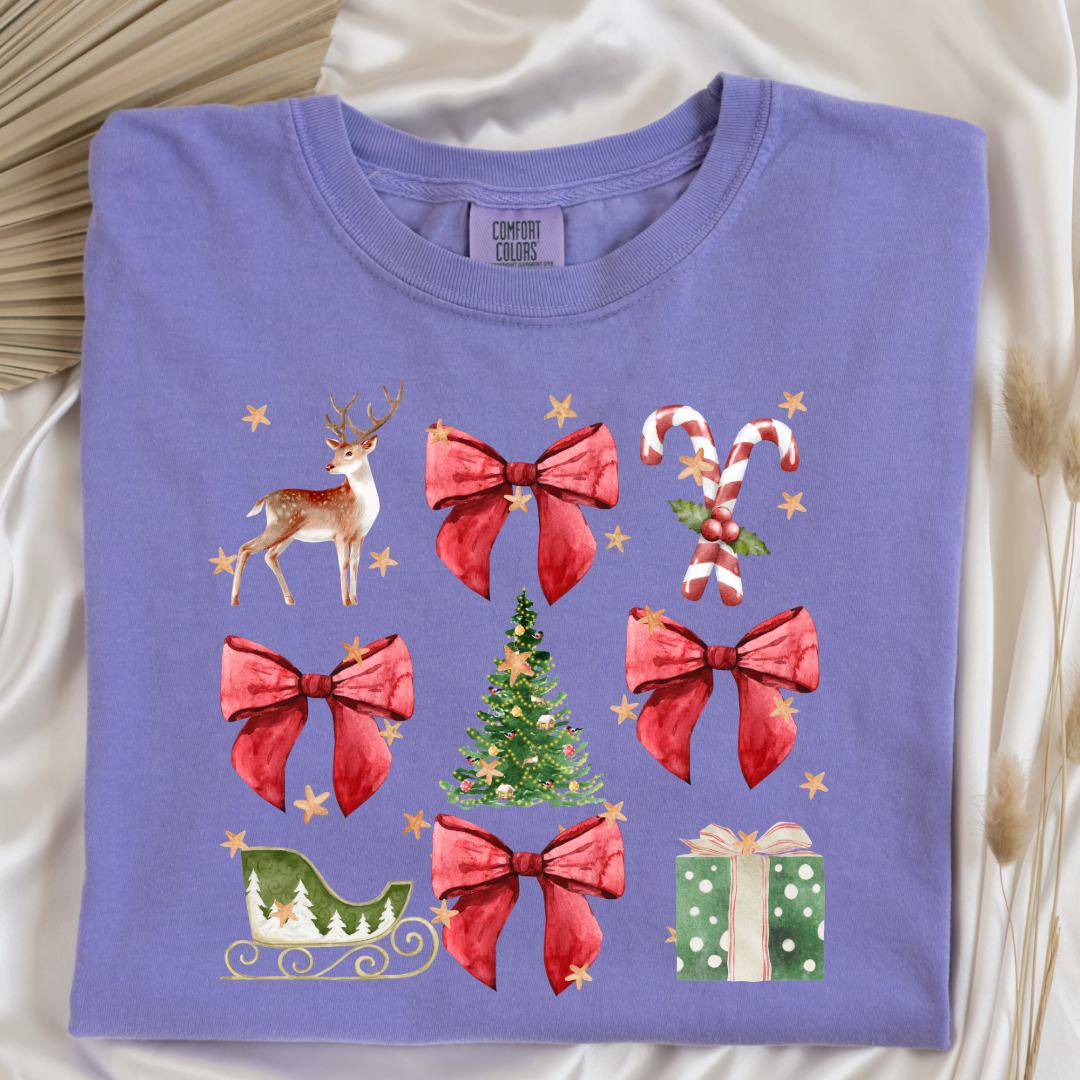 Coquette Christmas Graphic Tees