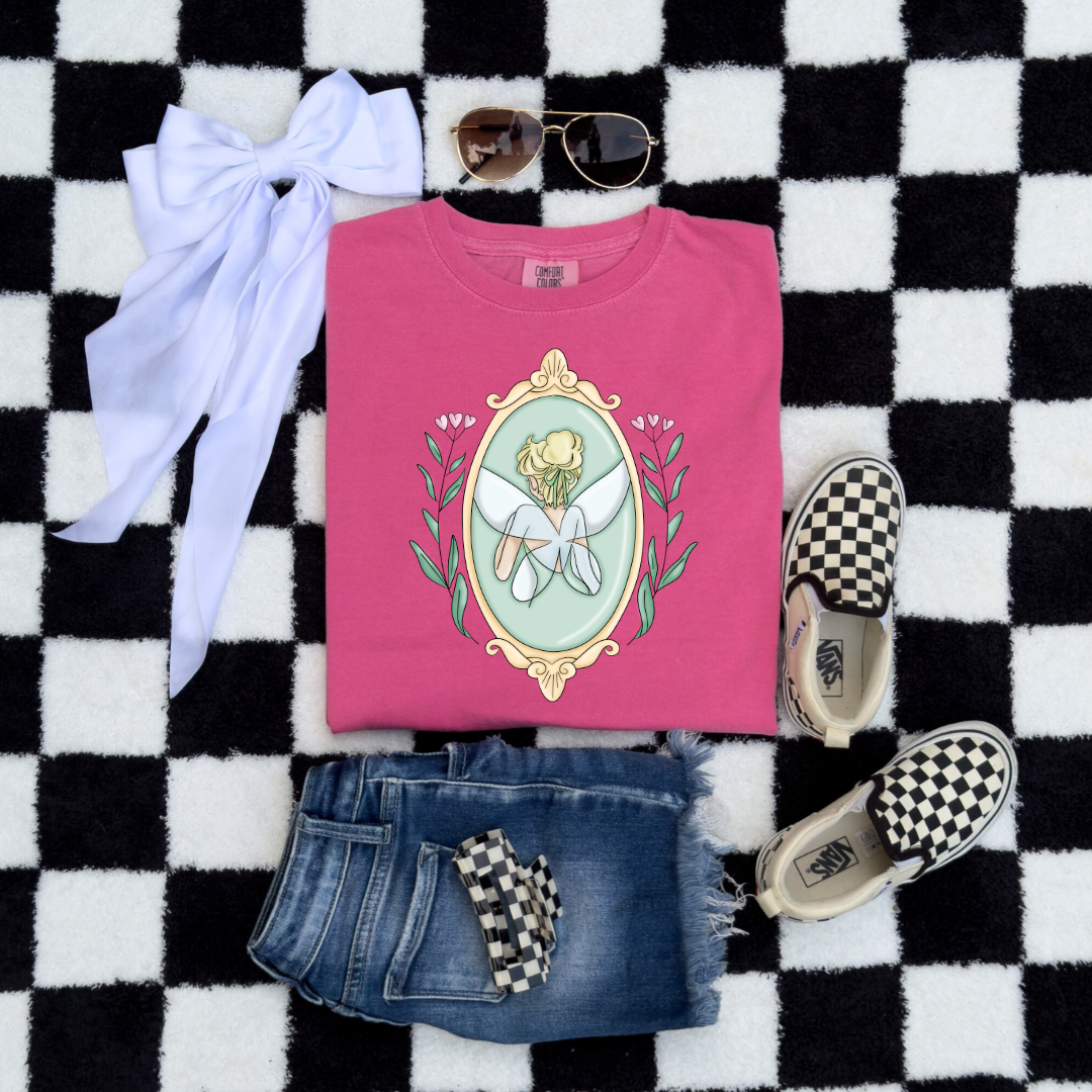 customized Youth Graphic tee Fairy silhouette Crunchberry Matching adult and youth tees and crewnecks available