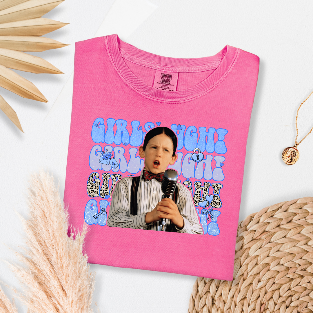 Customized Adult Mens Crunchberry Pink girls Ugh bubble letters and cheetah print font.