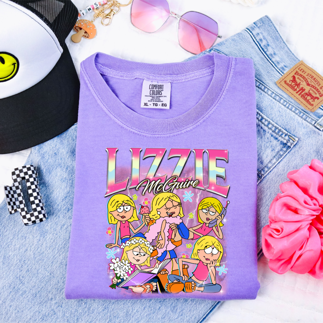 Customized Violet Vintage inspired Lizzie McGuire Youth Graphic Tee