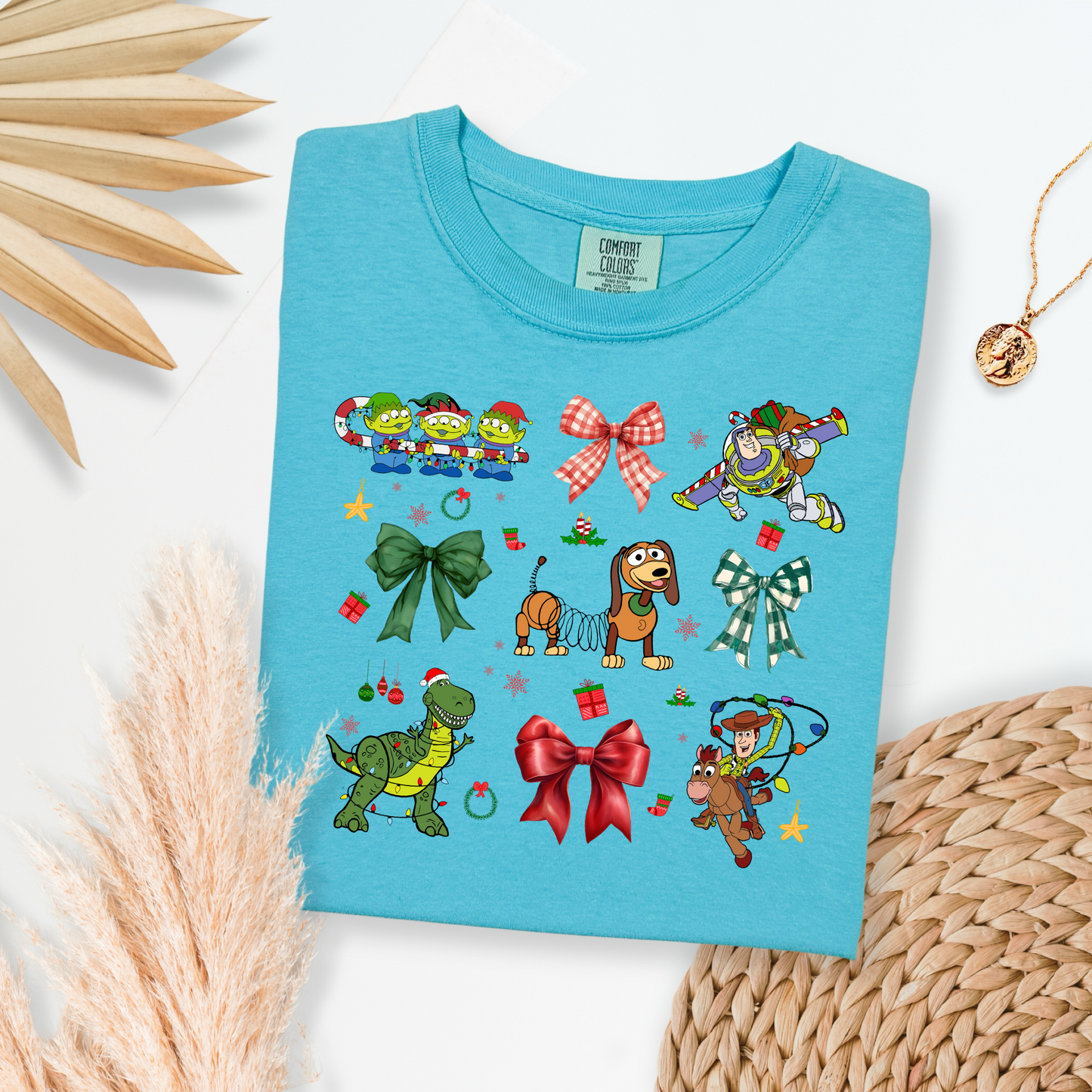Toy Story Christmas Coquette Graphic Tee