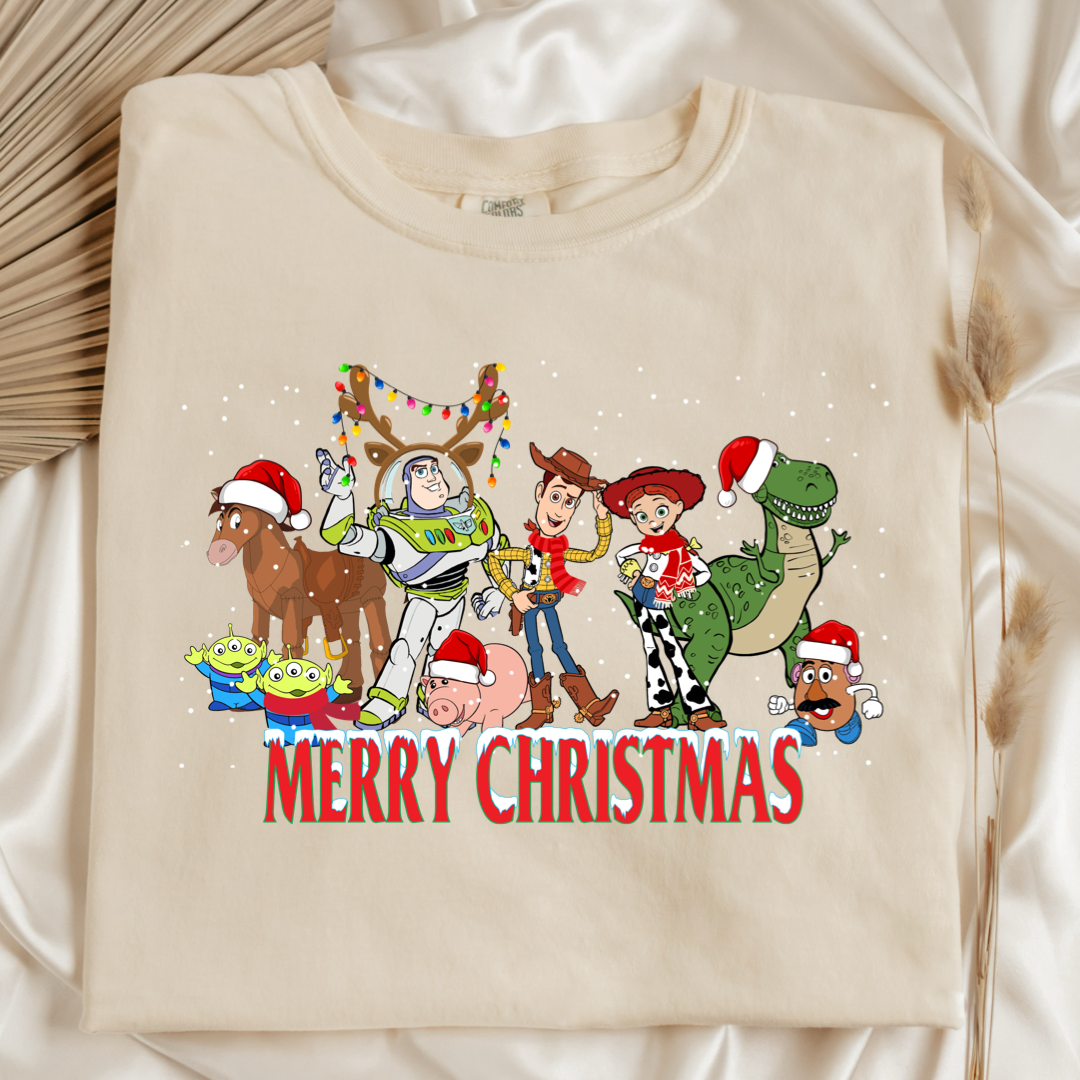 Merry Christmas Toy Story Graphic Tee