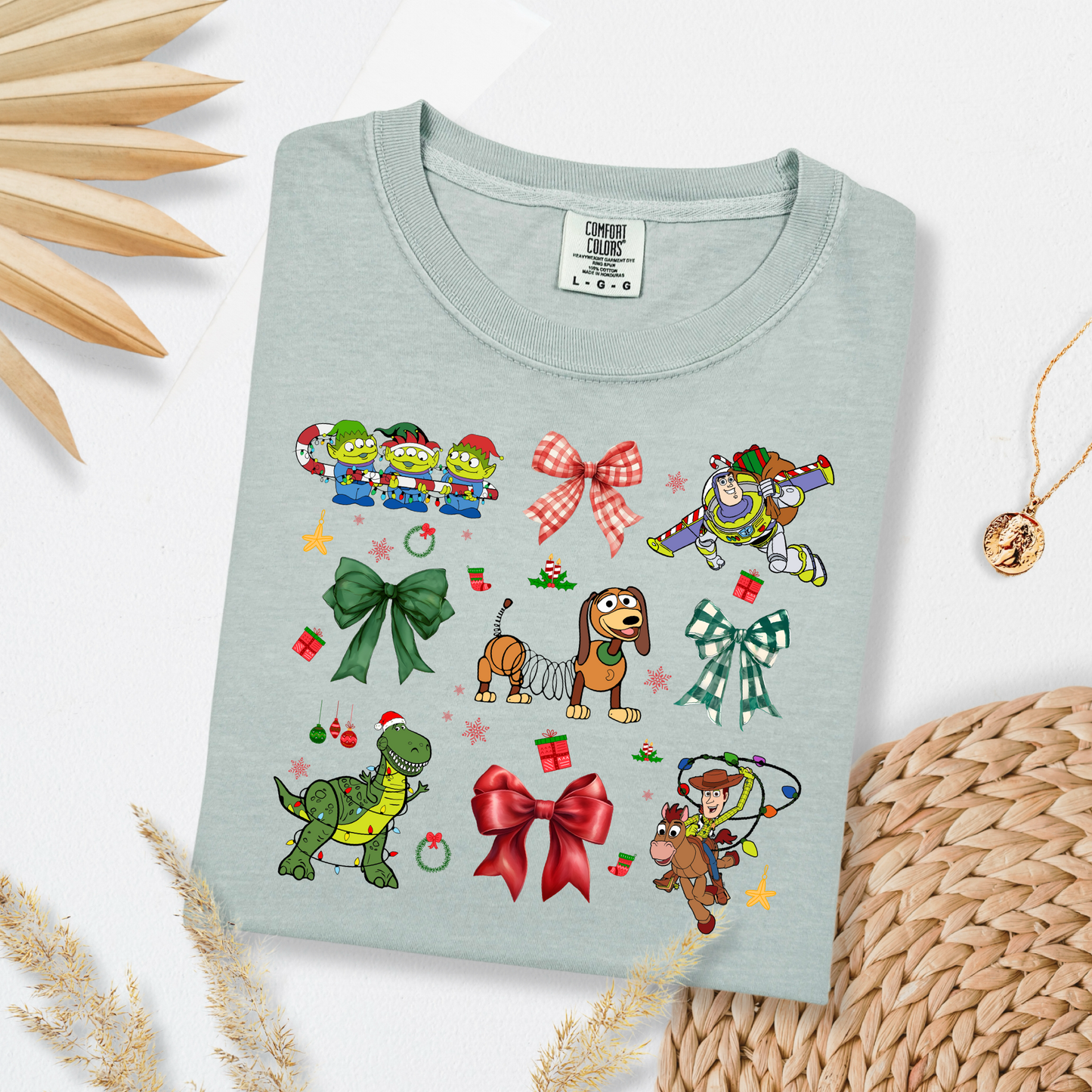 Toy Story Christmas Coquette Graphic Tee