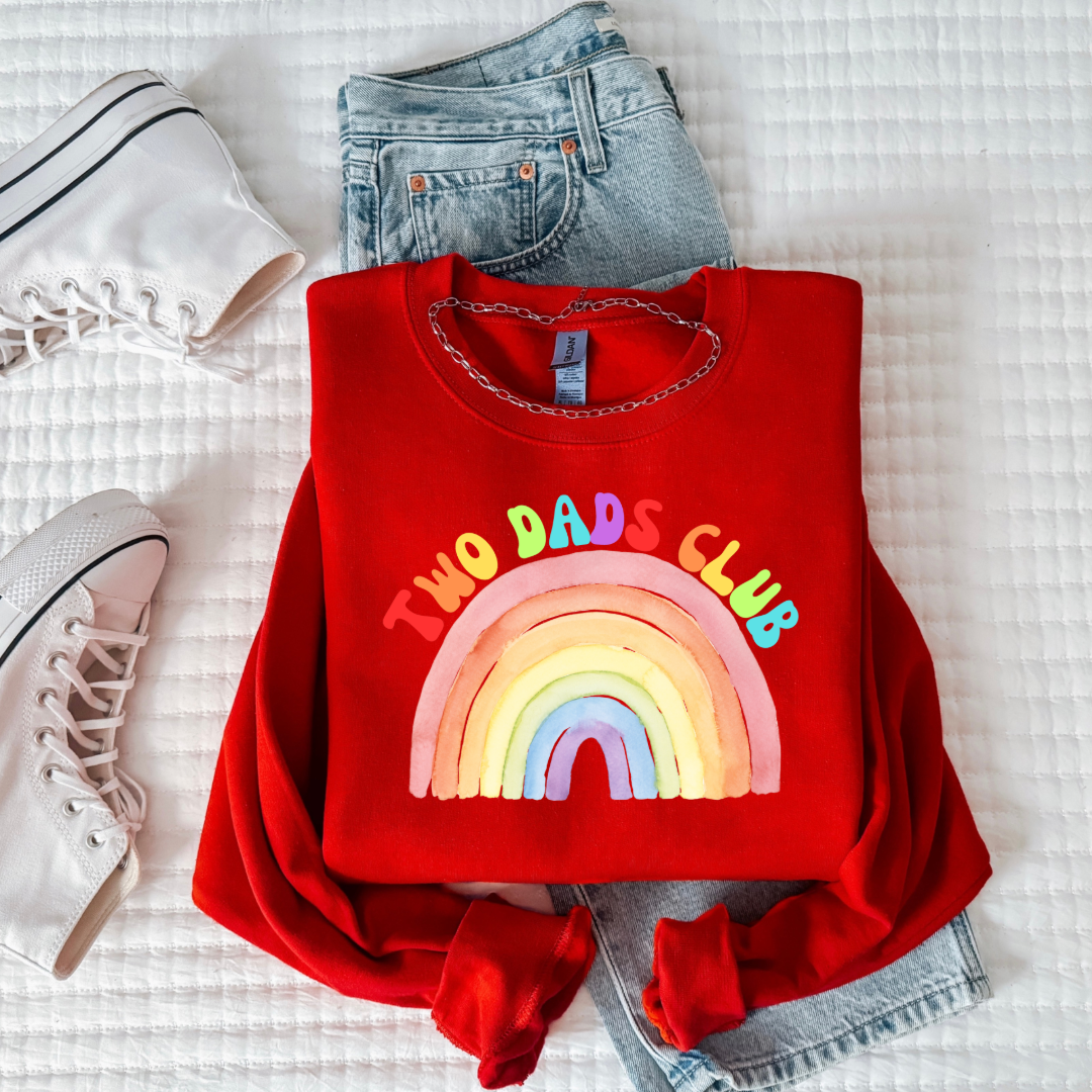 Two Dads Club Youth Crewneck