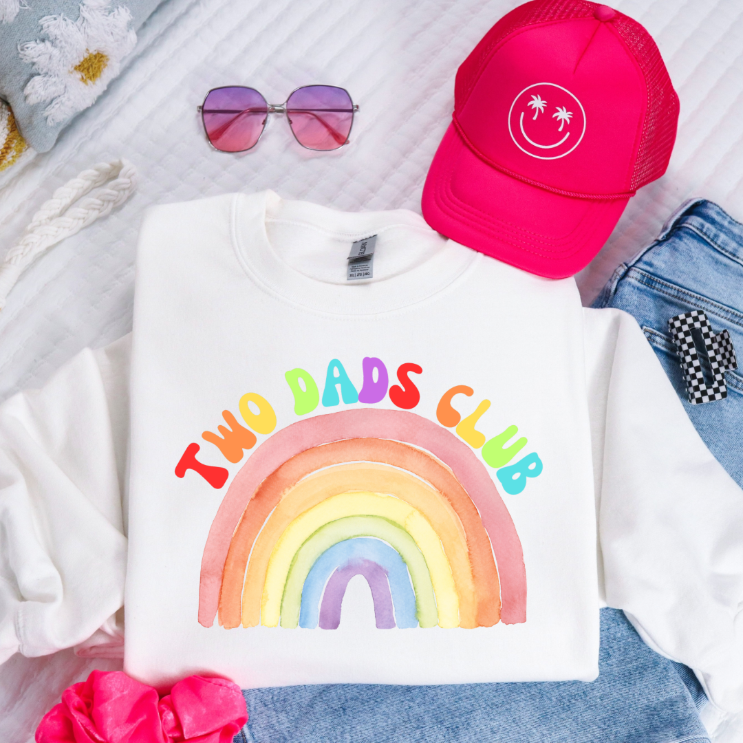Two Dads Club Youth Crewneck