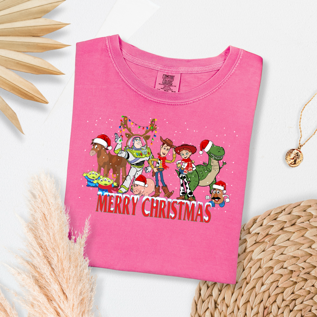 Merry Christmas Toy Story Graphic Tee