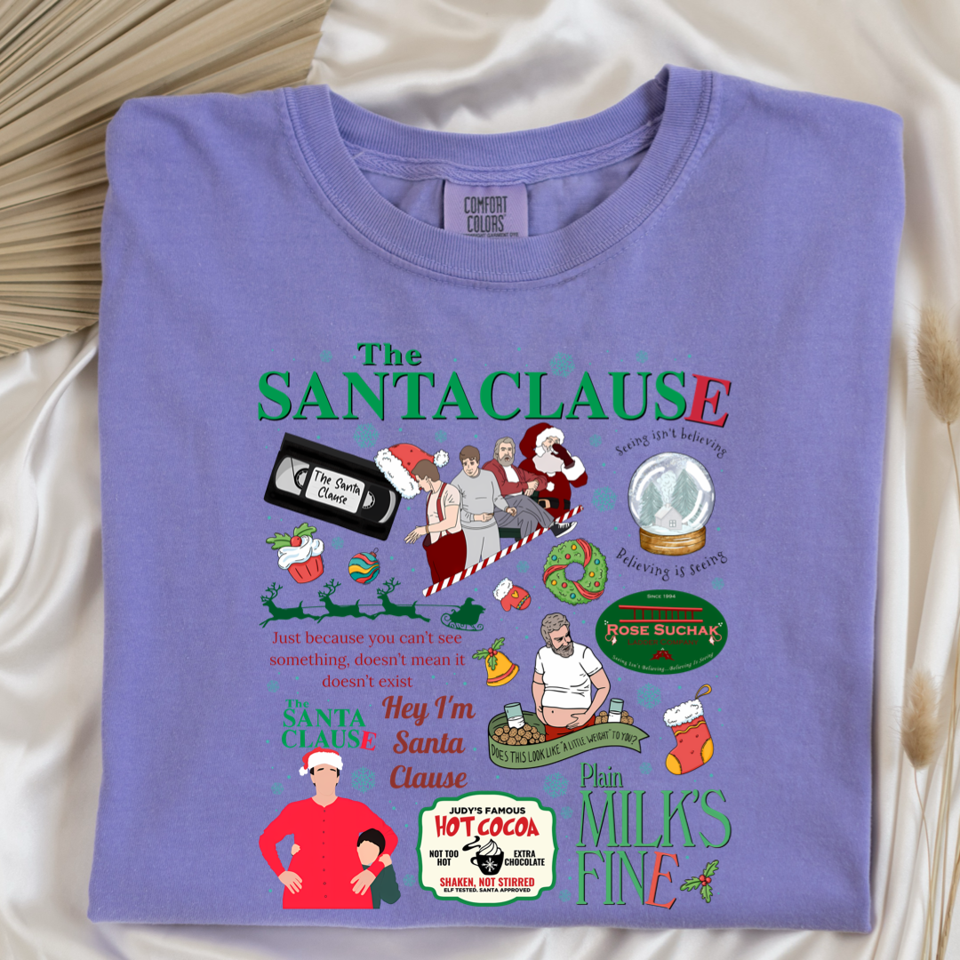 The Santa Clause Movie Graphic Tee