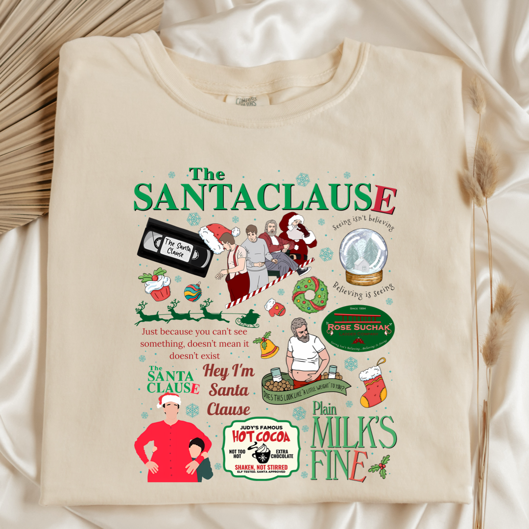 The Santa Clause Movie Graphic Tee