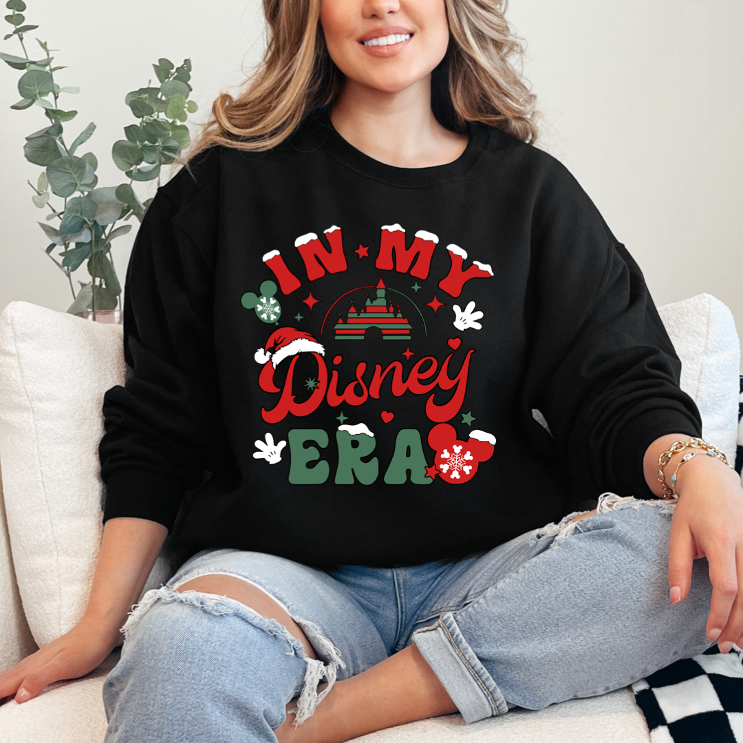 In My Disney Era Christmas Crewneck & Hoodie