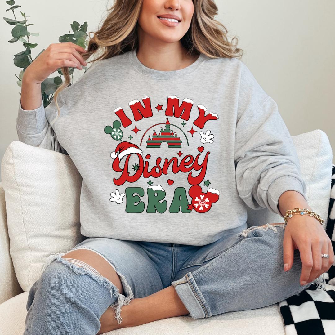 In My Disney Era Christmas Crewneck & Hoodie