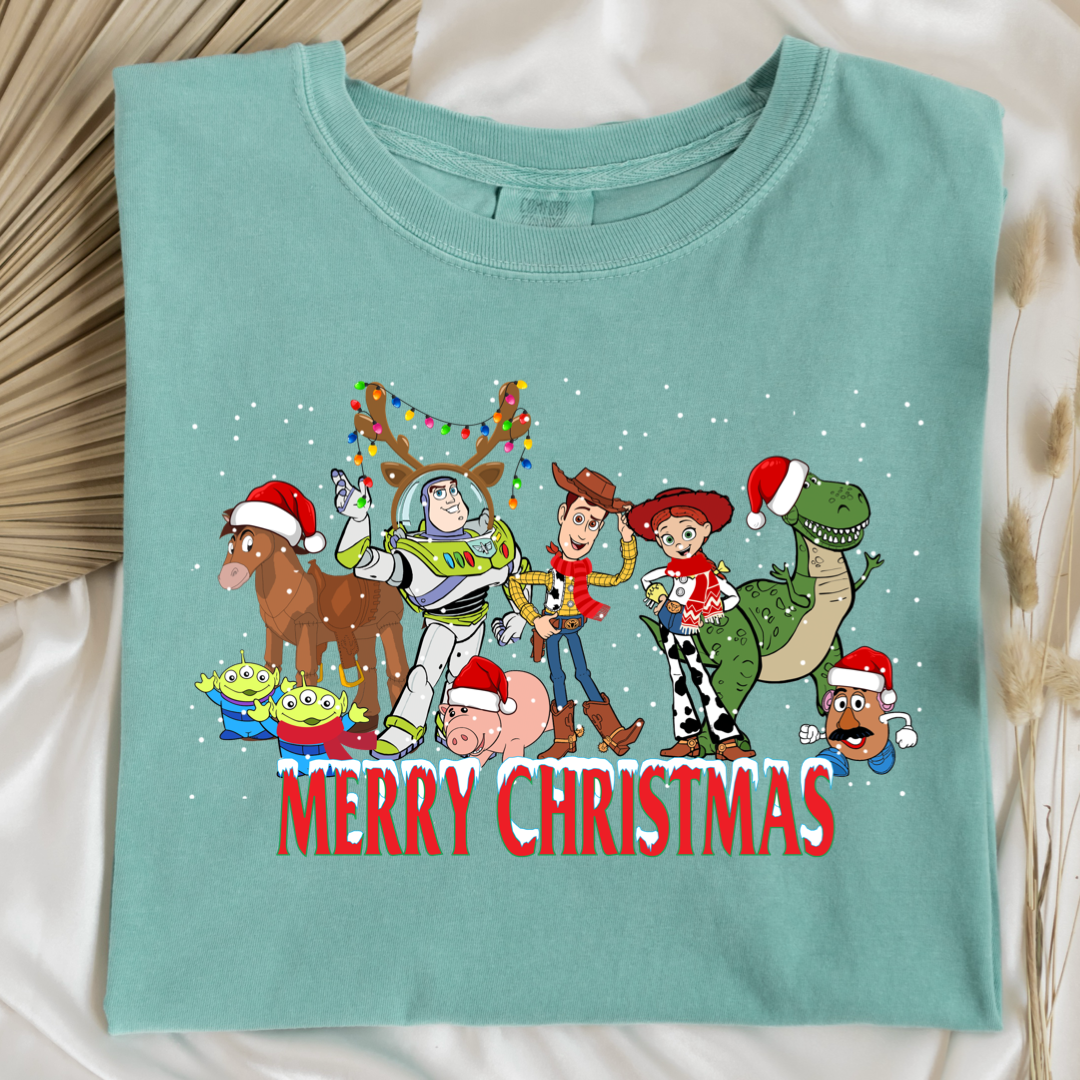 Merry Christmas Toy Story Graphic Tee