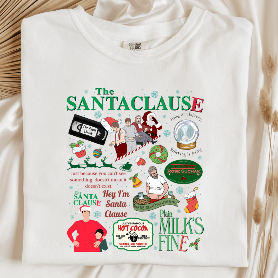 The Santa Clause Movie Graphic Tee
