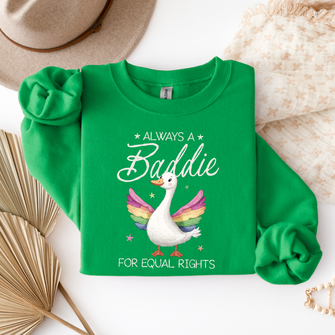 Always A Baddie Graphic Tee & Crewneck