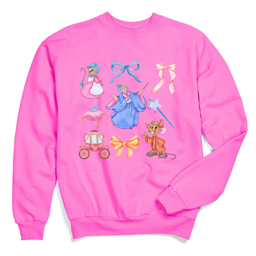 Cinderella Godmother Coquette Crewneck & Hoodie