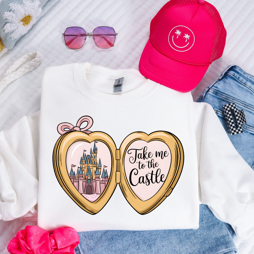 Take Me To The Castle Youth Crewneck