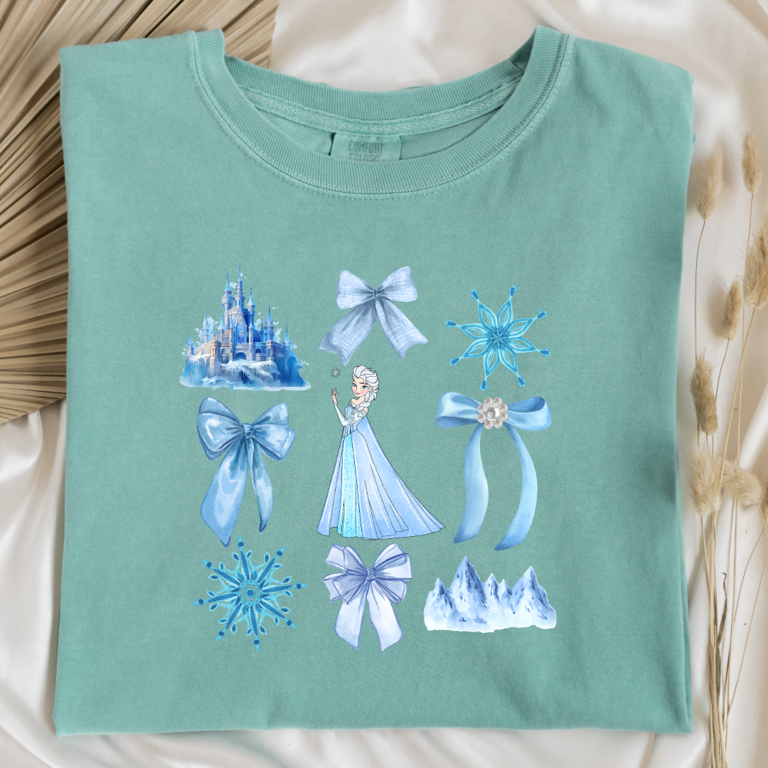 Princess Elsa Coquette Graphic Tee