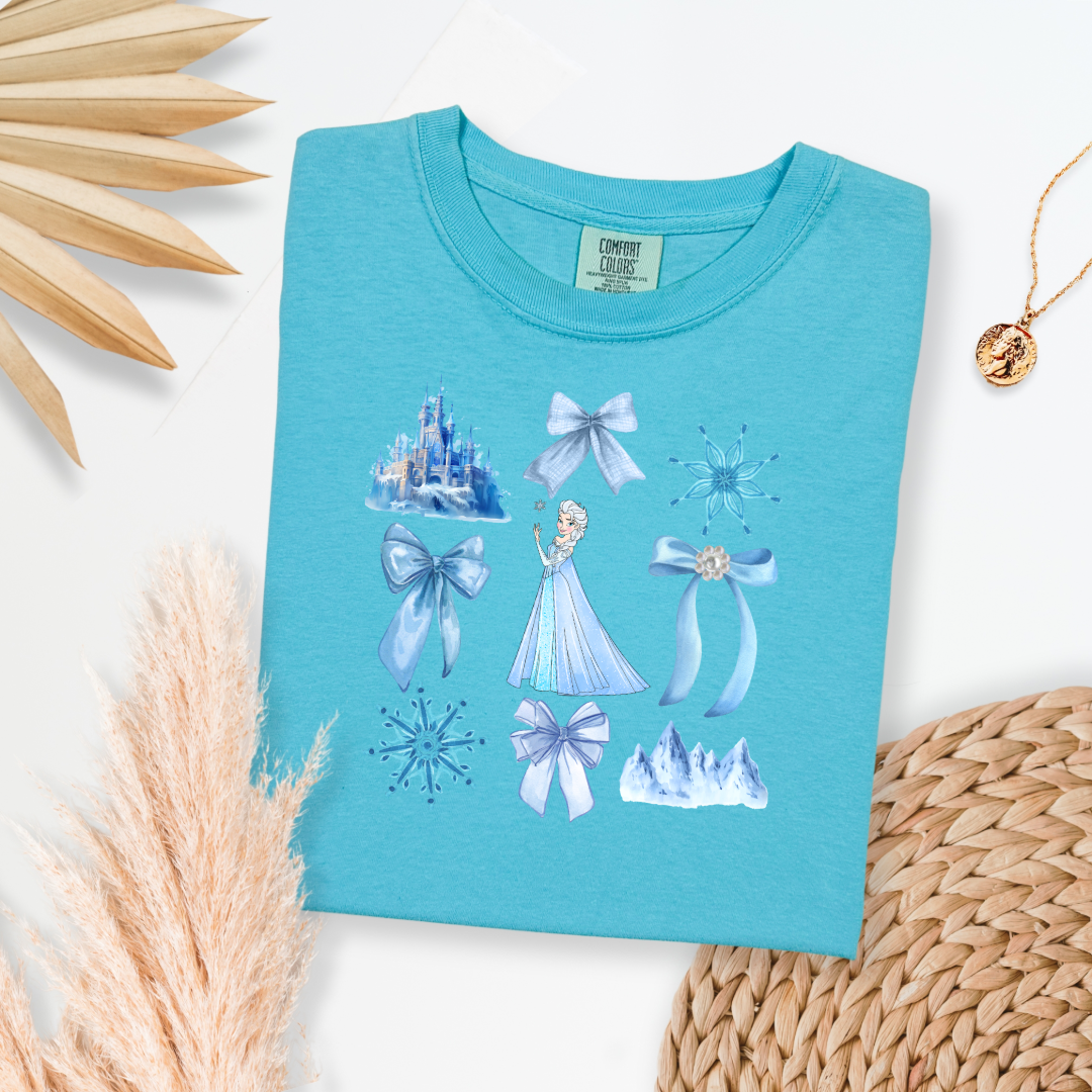 Princess Elsa Coquette Graphic Tee