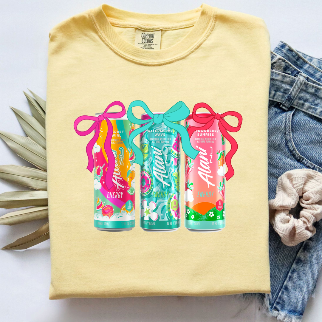 Alani With Bows 3 ways Graphic Tee