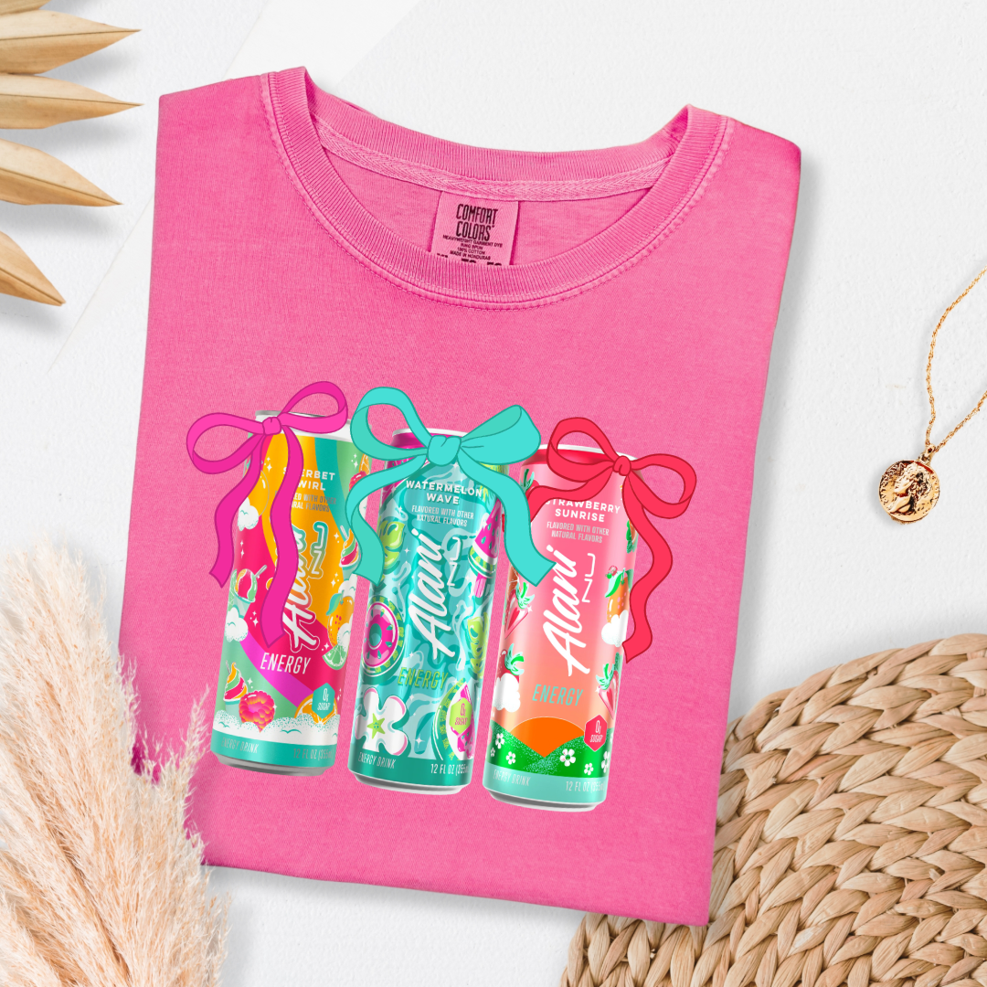 Alani With Bows 3 ways Graphic Tee