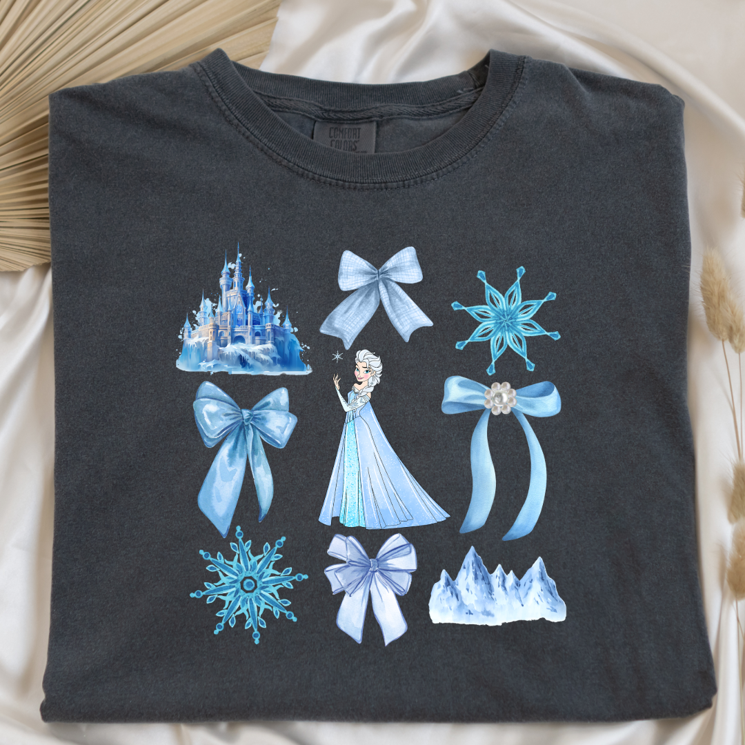 Princess Elsa Coquette Graphic Tee