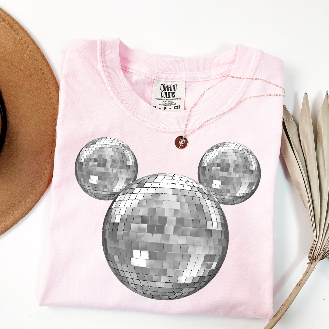 Disco Mickey No Bows Graphic Tee