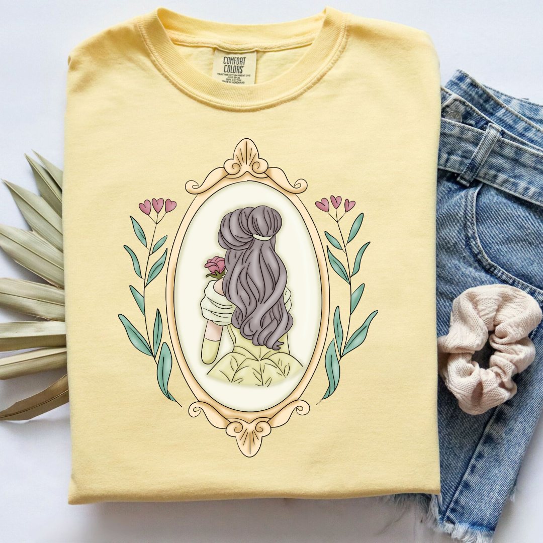 Book Baddie Silhouette Graphic Tee