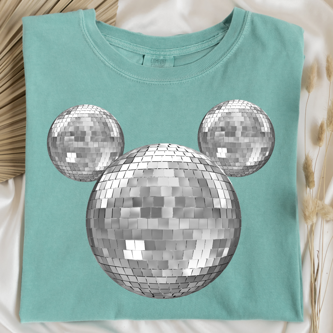 Disco Mickey No Bows Graphic Tee