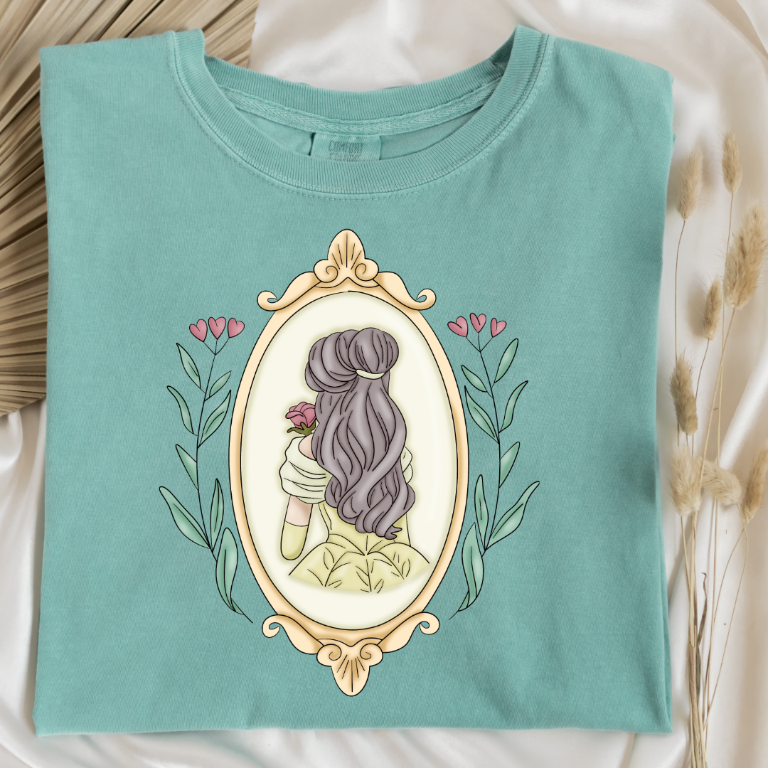 Book Baddie Silhouette Graphic Tee