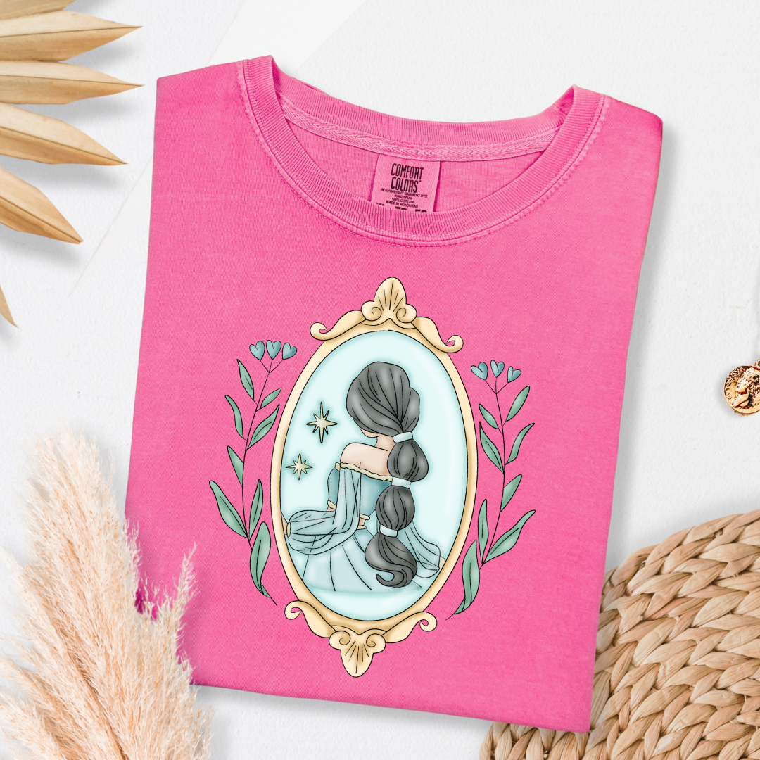 Arabian Moon Princess Silhouette Graphic Tee