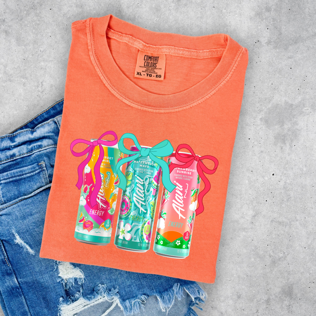 Alani With Bows 3 ways Graphic Tee