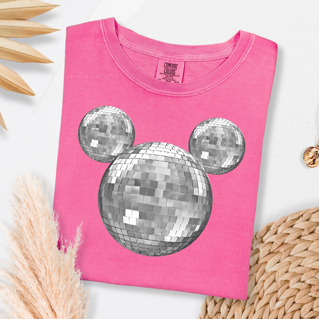 Disco Mickey No Bows Graphic Tee