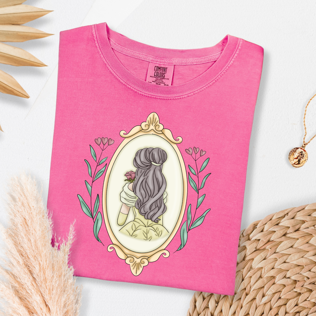 Book Baddie Silhouette Graphic Tee