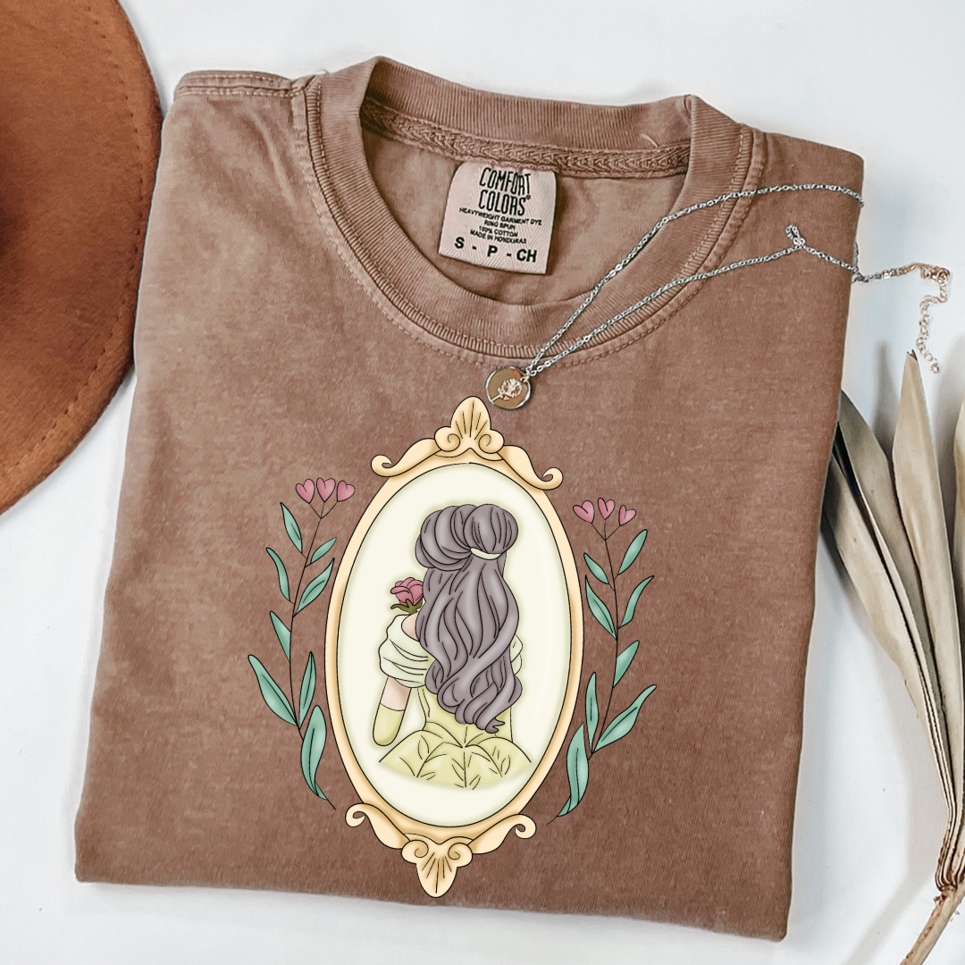 Book Baddie Silhouette Graphic Tee