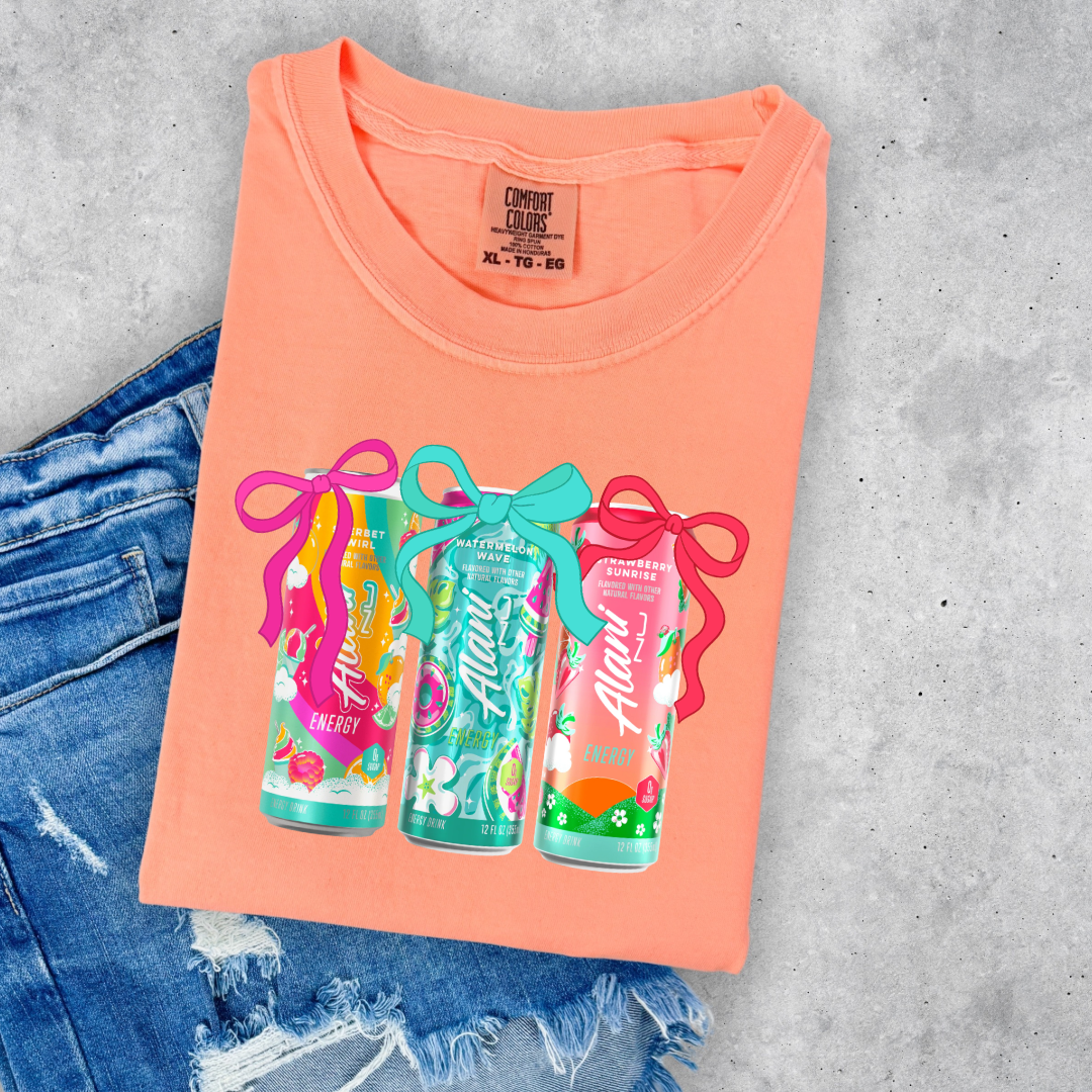Alani With Bows 3 ways Graphic Tee