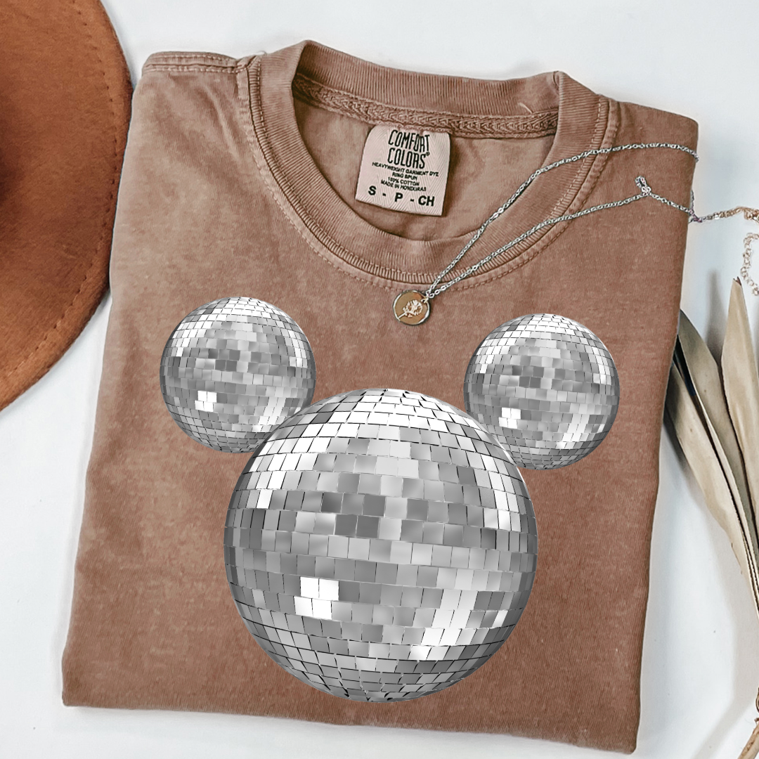 Disco Mickey No Bows Graphic Tee