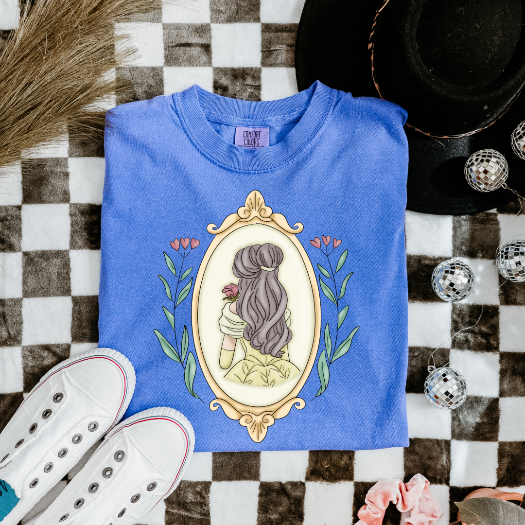 Book Baddie Silhouette Graphic Tee