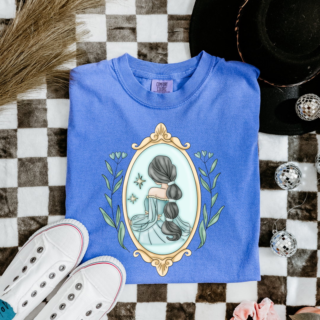 Arabian Moon Princess Silhouette Graphic Tee