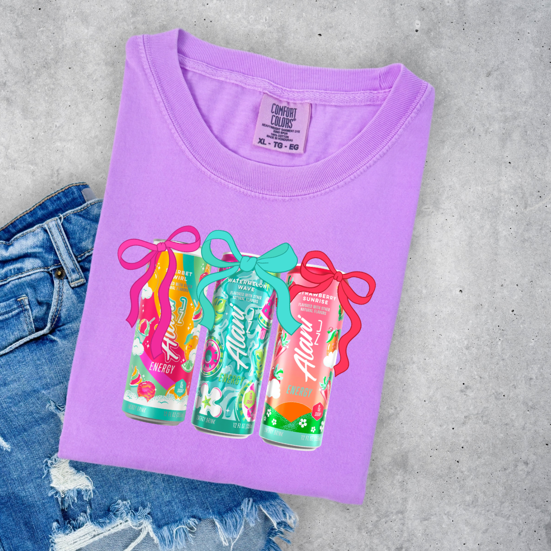 Alani With Bows 3 ways Graphic Tee