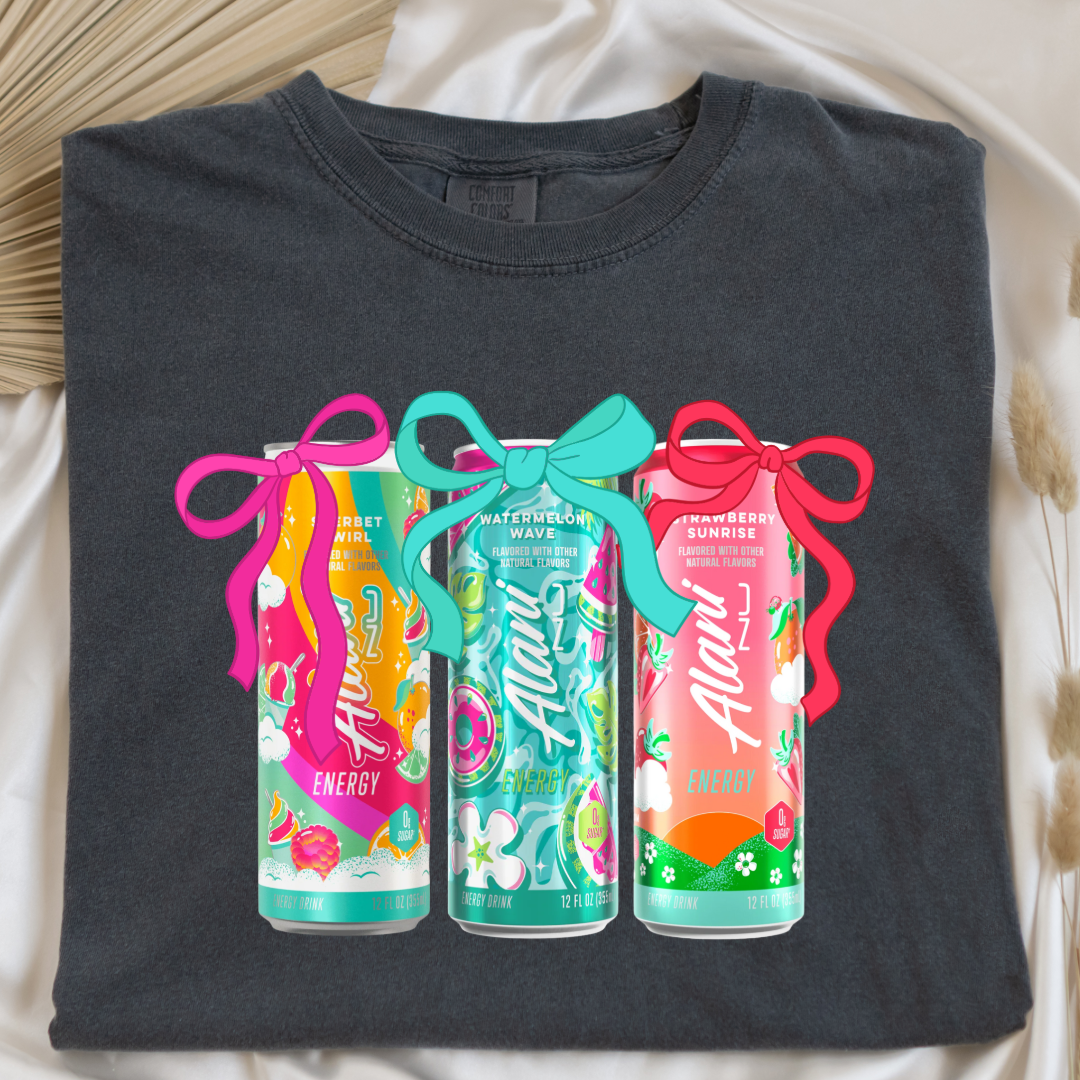 Alani With Bows 3 ways Graphic Tee