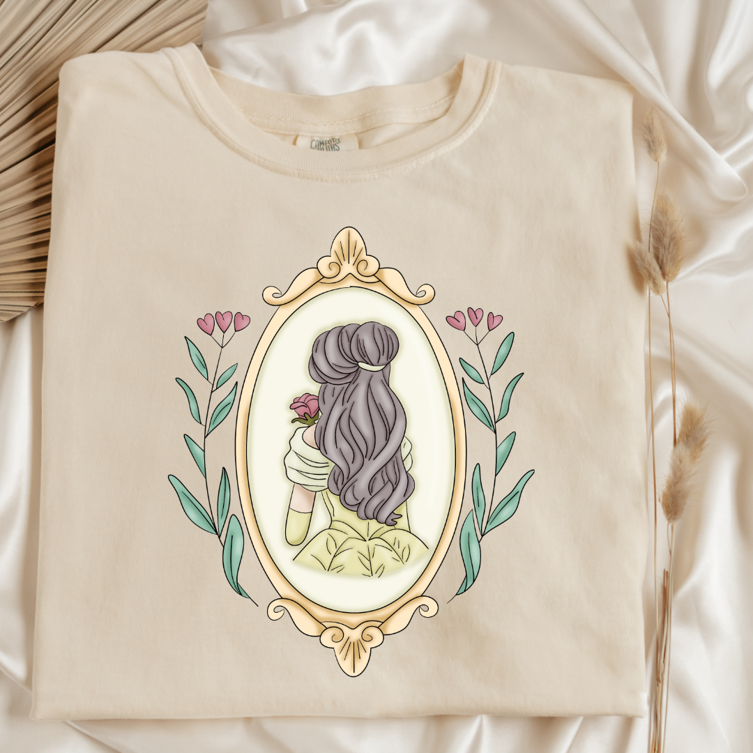 Book Baddie Silhouette Graphic Tee